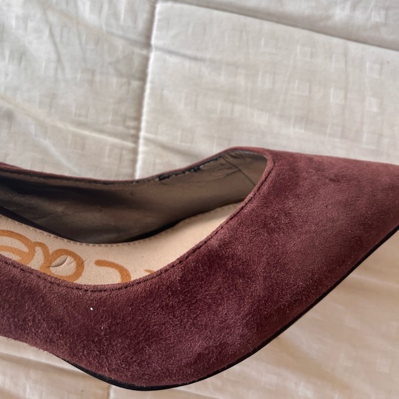 Sam Edelman Orella Suede Leather Pointed Toe Pump 7.5 - Picture 11 of 14